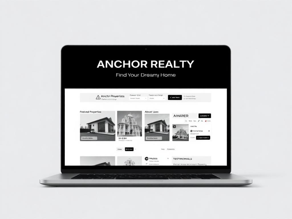 Anchor Realty — Real Estate website by AscendX